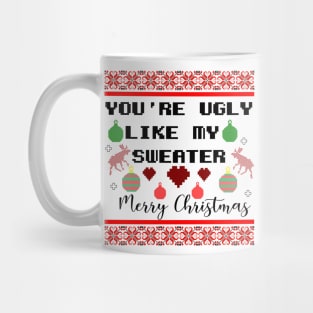 Ugly sweater winner Mug